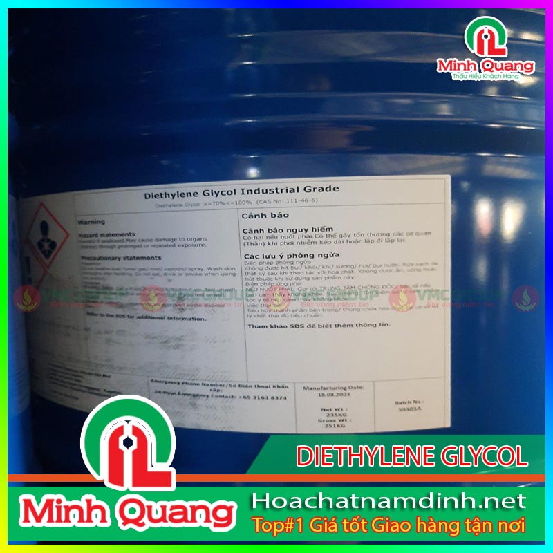 DEG-DIETHYLENE GLYCOL C4H10O3 1