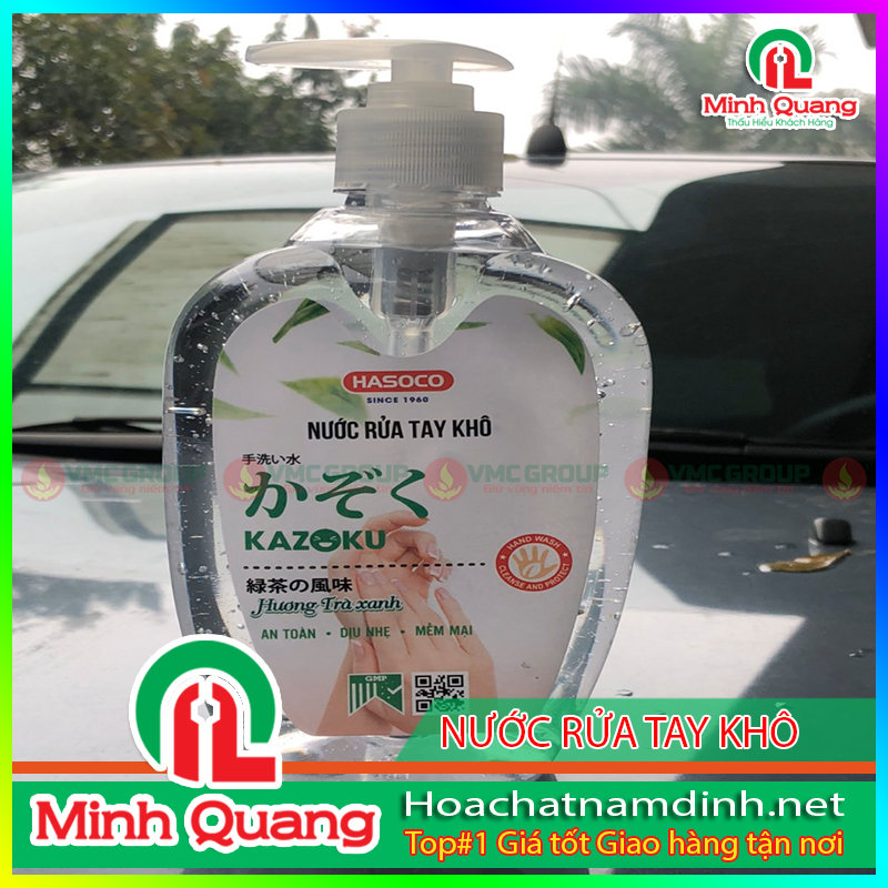 NƯỚC RỬA TAY KHÔ CHAI 500ML